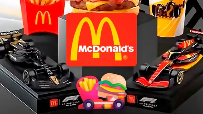Cuánto cuesta y cómo conseguir los juguetes de la F1 de McDonald’s