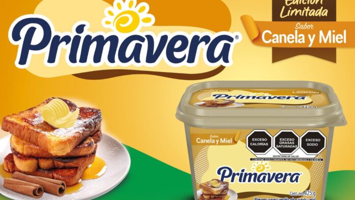 Margarina Primavera lanza su primer sabor dulce en México