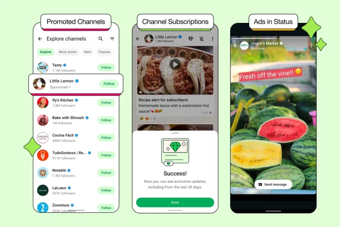 WhatsApp rompe tradición llegan suscripciones, canales promocionados y publicidad WhatsApp rompe tradición: llegan suscripciones, canales promocionados y publicidad
