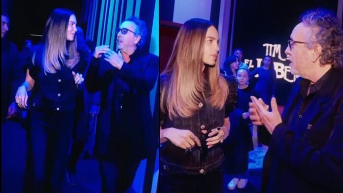 belinda y tim burton en cdmx