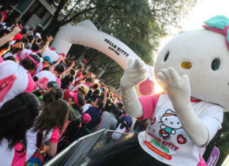 Hello Kitty y amigos correrán en CDMX: así será la Fun Run 2025 carrera hello kitty 2025