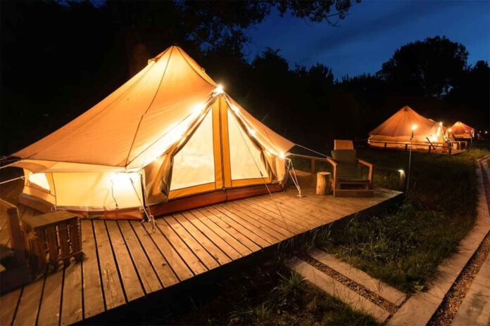 que es el glamping y cuales hay en mexico