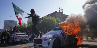Trump califica protestas en Los Ángeles como «invasión extranjera» y moviliza tropas trum disturbios los angeles