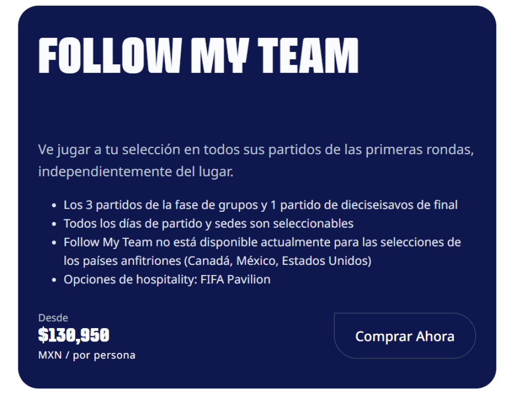 Boletos Mundial 2026 fechas de venta y precios