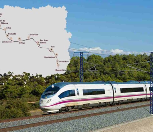 Confirman un nuevo tren desde CDMX hasta la frontera Confirman un nuevo tren desde CDMX hasta la frontera