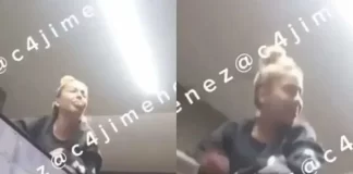 Extranjera escupe y agrede a guardias de seguridad en CDMX Extranjera escupe y agrede a guardias de seguridad en CDMX