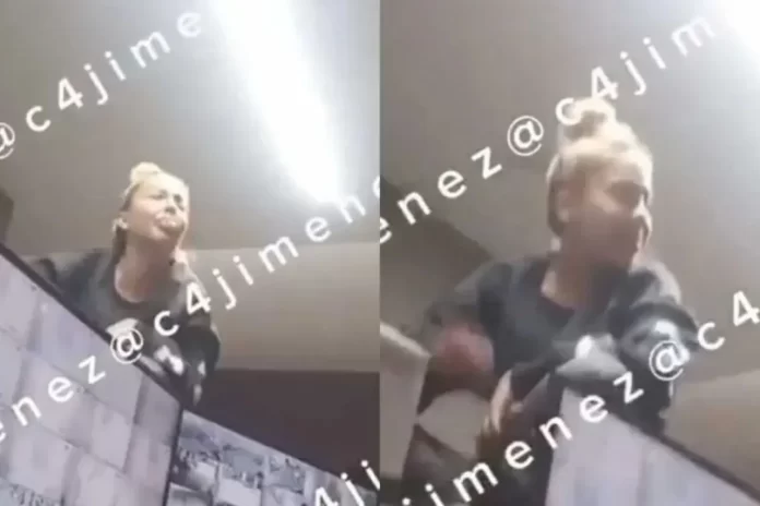 Extranjera escupe y agrede a guardias de seguridad en CDMX