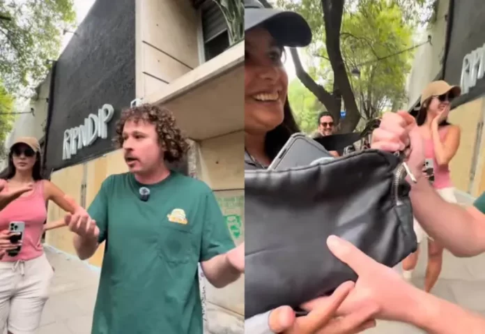 Luisito Comunica confronta a mujer que lo atacó mientras grababa video sobre marcha contra la gentrificación