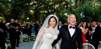 Vestido de novia de ensueño: Lauren Sánchez y su boda con Jeff Bezos en Venecia