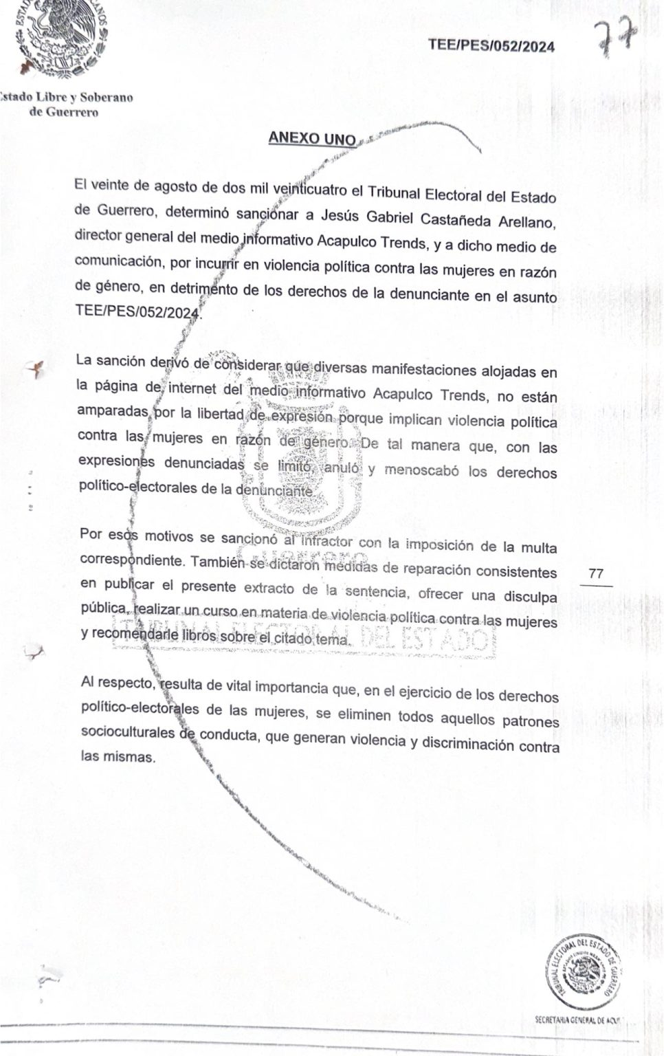 Nuevo Dato Protegido en Morena