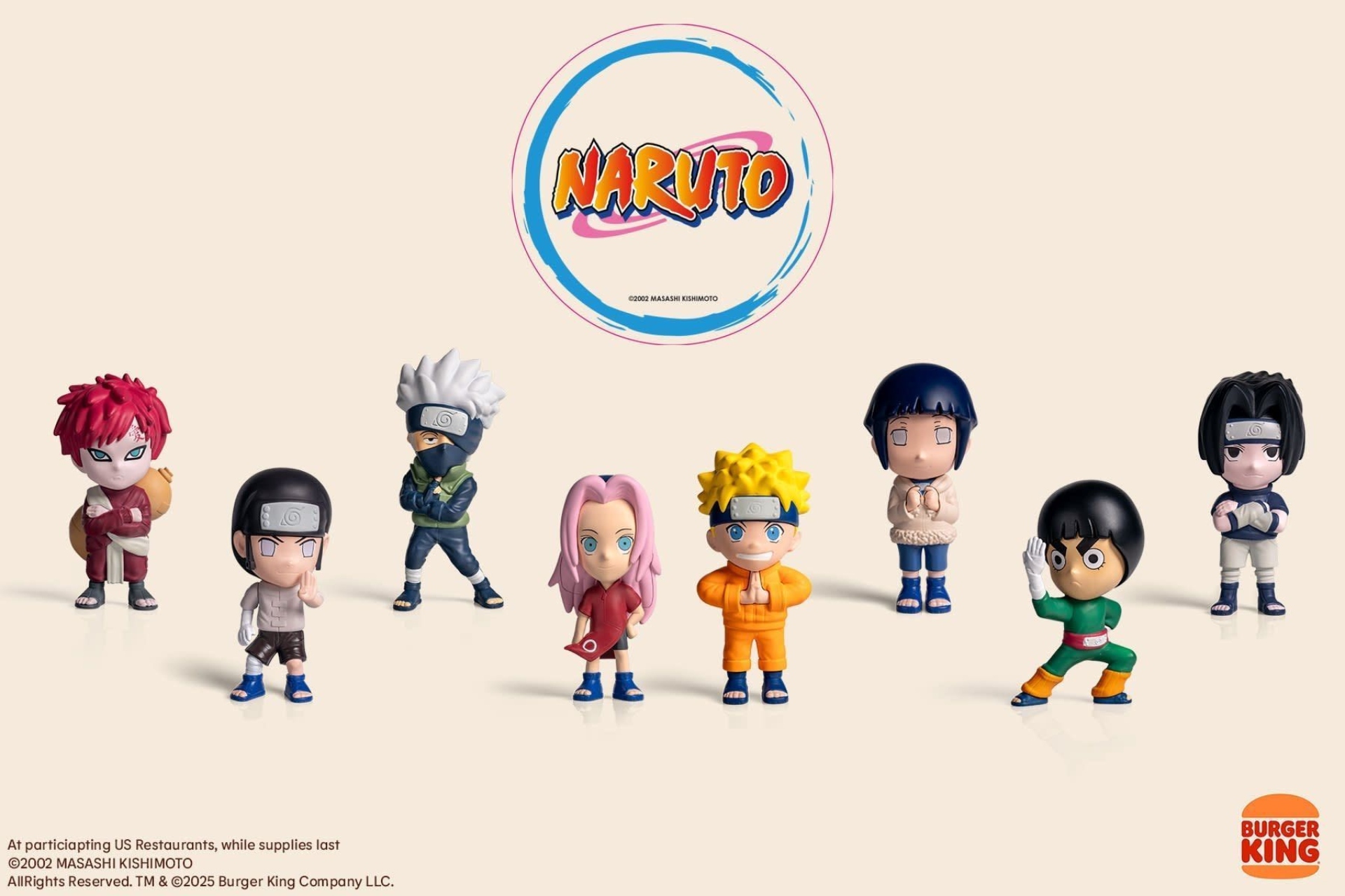 Qué trae el combo Naruto en Burger King