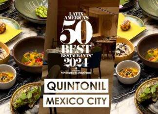Quintonil, el tercer mejor restaurante mundial según ranking oficial Quintonil, el tercer mejor restaurante mundial según ranking oficial