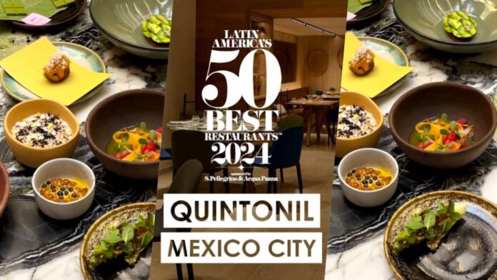 Quintonil, el tercer mejor restaurante mundial según ranking oficial