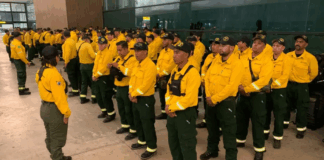 Fuego sin Fronteras: México envía tercer contingente de brigadistas a Canadá