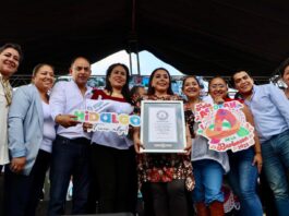 Actopan hace historia con el Récord Guinness a la línea de tacos de barbacoa más larga del mundo record guiness actopan barbacoa