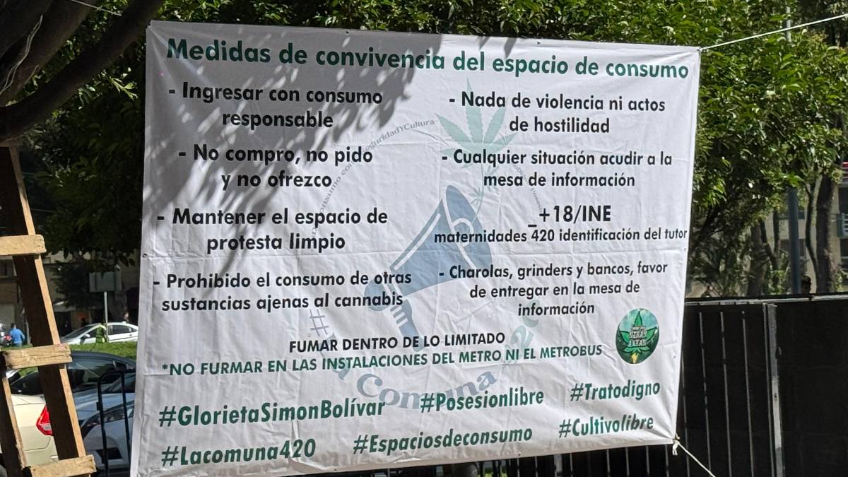 Asignan nuevos puntos para consumo de cannabis en la CDMX