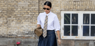 Blusas en otoño 2025: cómo combinarlas con jeans, faldas y pantalones amplios para un look impecable