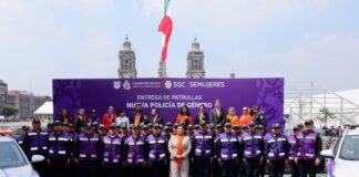 Brugada anuncia plan con 15 acciones inmediatas contra violencia de género en CDMX Brugada anuncia plan con 15 acciones inmediatas contra violencia de género en CDMX