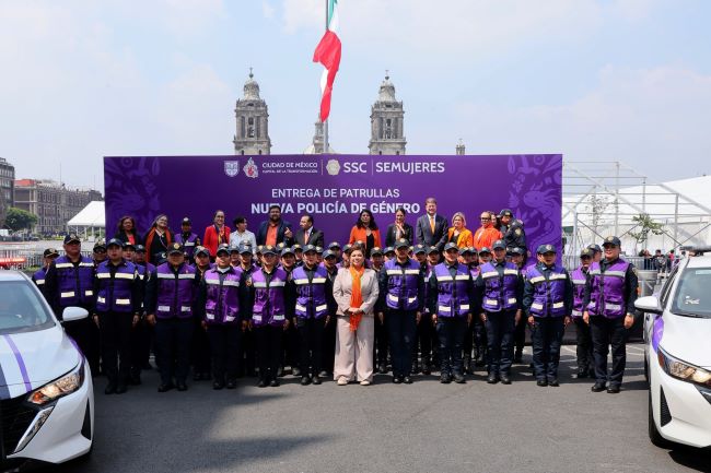Brugada anuncia plan con 15 acciones inmediatas contra violencia de género en CDMX
