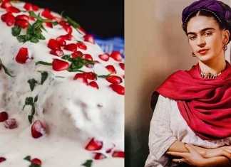 Chile en nogada de Frida Kahlo Chile en nogada de Frida Kahlo