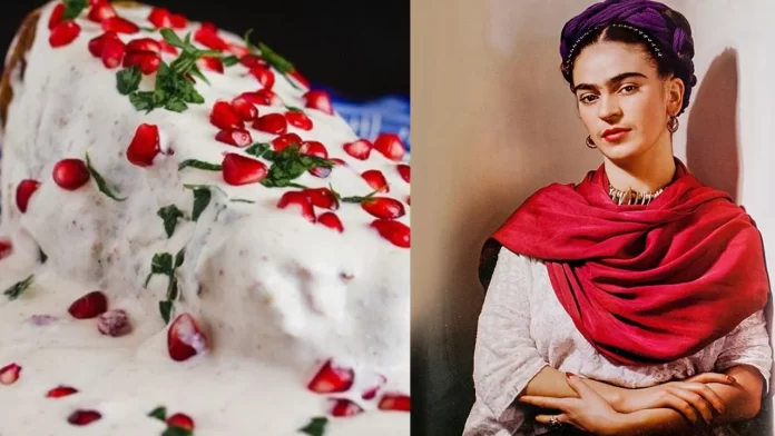 Chile en nogada de Frida Kahlo