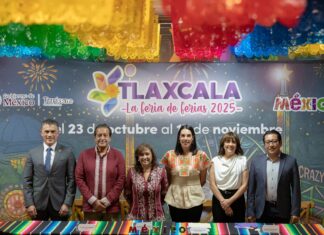 Josefina Rodríguez Zamora y Lorena Cuéllar presentan “Tlaxcala, la Feria de Ferias 2025”, una de las más importantes del país