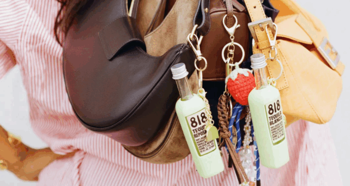 Kendall Jener lanza charms de sus botellas 818 tequila