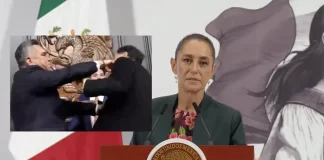 Sheinbaum condena agresión de ‘Alito’ Moreno a Noroña Sheinbaum condena agresión de 'Alito' Moreno a Noroña
