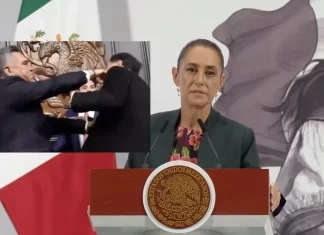 Sheinbaum condena agresión de ‘Alito’ Moreno a Noroña Sheinbaum condena agresión de 'Alito' Moreno a Noroña