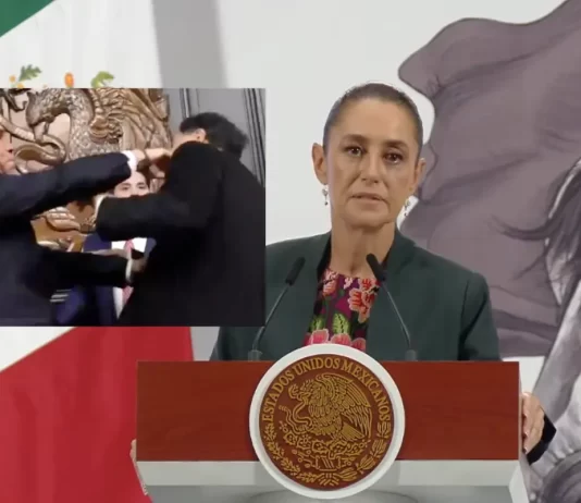 Sheinbaum condena agresión de ‘Alito’ Moreno a Noroña Sheinbaum condena agresión de 'Alito' Moreno a Noroña