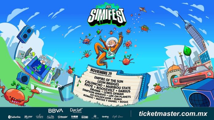 Simifest 2025 boletos, fecha, lugar y cartel completo