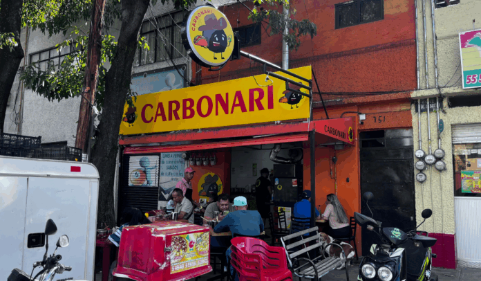 Tacos carbonari los mejores de la Benito Juarez