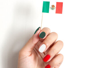 Uñas decoradas para el 15 de septiembre Uñas decoradas para el 15 de septiembre