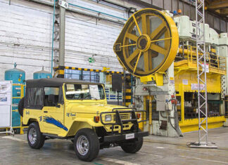 Toyota y su prensa Komatsu de casi un siglo: la máquina que desafía la obsolescencia