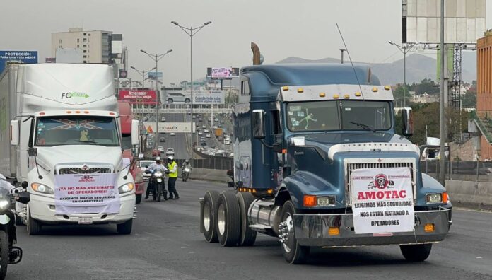 Anuncian nueva fecha para la megamarcha de transportistas en CDMX