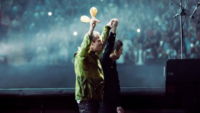 Oasis Setlist completo del Tour Live 25