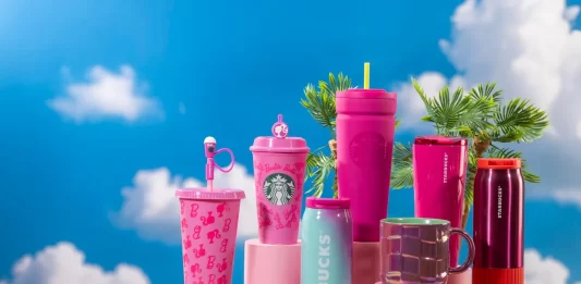 Starbucks México y Barbie lanzan colaboración exclusiva 2025 con frappuccino rosa, pastel temático y colección de edición limitada starbucks y barbie marketing