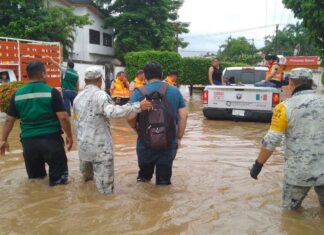 Marina Afirma que se Alertó en Veracruz por Fuertes Lluvias