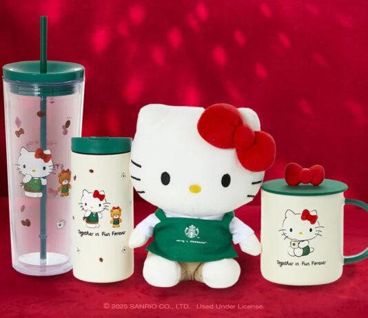 Starbucks lanza colección de Hello Kitty Starbucks lanza colección de Hello Kitty