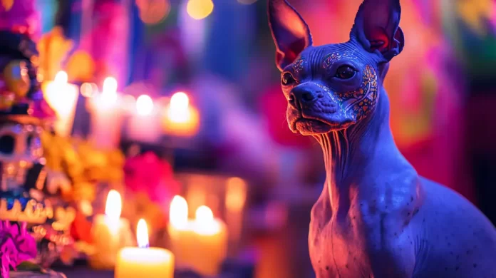 XOCOLATL Y XOLOS en dia de muertos revista flow