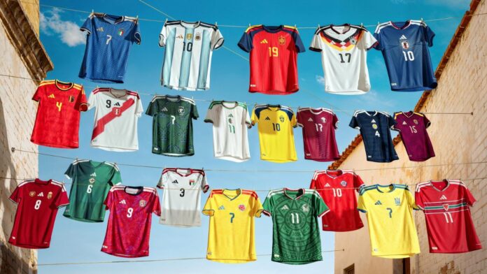 Adidas presenta los nuevos jerseys para el Mundial 2026