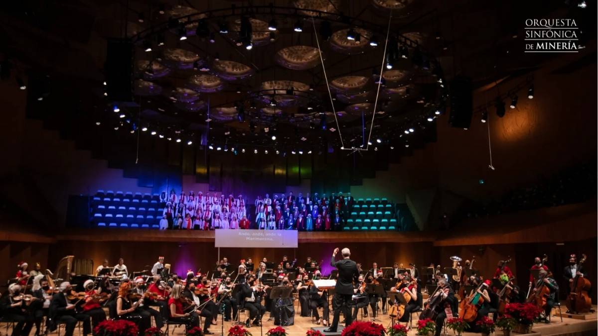 Concierto navideño con la Sinfónica de Minería en CDMX | Diciembre 2025