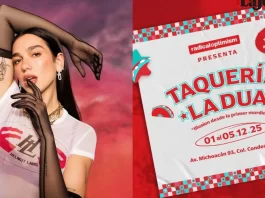 Dua Lipa tendrá su propia taquería en CDMX Dua Lipa tendrá su propia taquería en CDMX