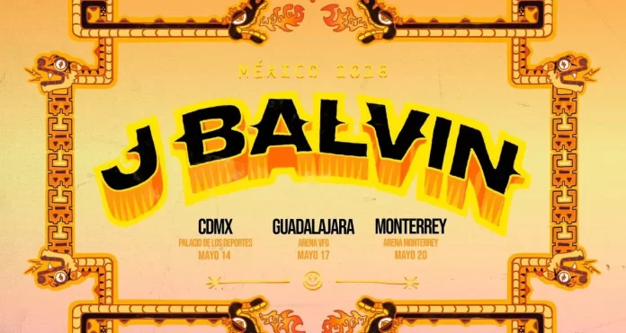 J Balvin volverá a los escenarios mexicanos en 2026