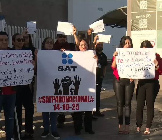 Trabajadores del SAT realizan ‘paro nacional indefinido’ Trabajadores del SAT realizan 'paro nacional indefinido