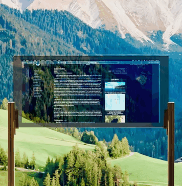 Revolución visual: crean el primer monitor transparente para computadoras inspirado en la tecnología de aviación