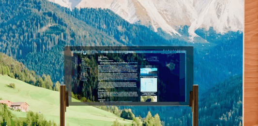 Revolución visual: crean el primer monitor transparente para computadoras inspirado en la tecnología de aviación