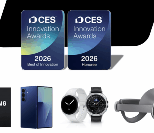Samsung es reconocida por su tecnología transformadora en los premios CES 2026 samsung ces 2026