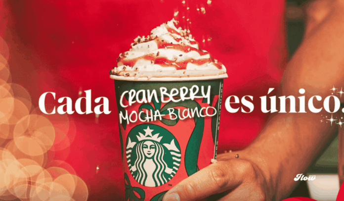 starbucks vaso rojo