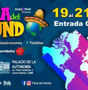 Feria del Mundo en CDMX: un viaje navideño por más de 40 países sin salir del Centro Histórico FERIA DEL MUNDO- EDICIÓN NAVIDEÑA- BANNER EVENTO